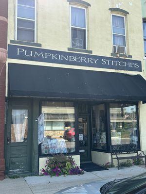 Store front in Lake City, Minnesota.