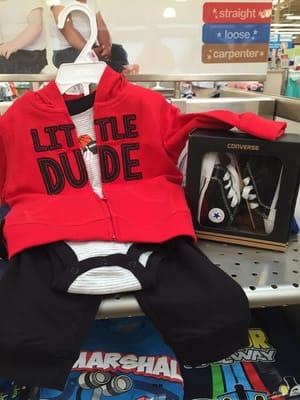 Bought this pimp outfit for my friend's Bebe. Erry bebe needs some chucks.