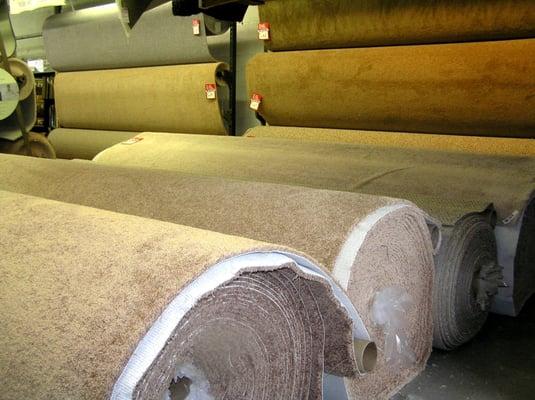 Carpet rolls in stock