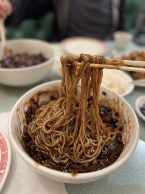 Black bean noodles