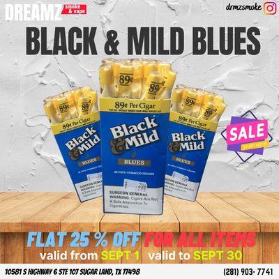 Black & Mild Blues