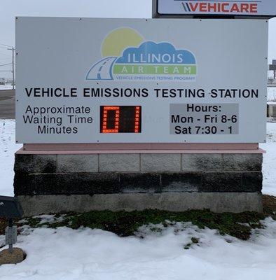 Illinois Air Team - Vehicle Emissions Testing Station