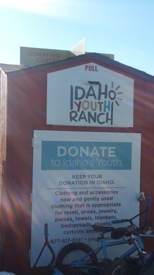 Idaho Youth Ranch Donation Center