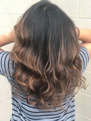 Natural Carmel Balayage