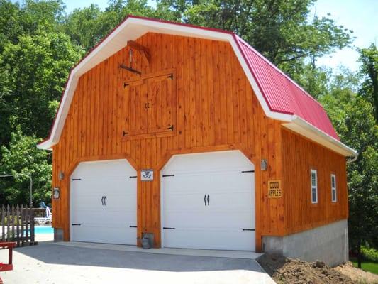 Gambrel Garage