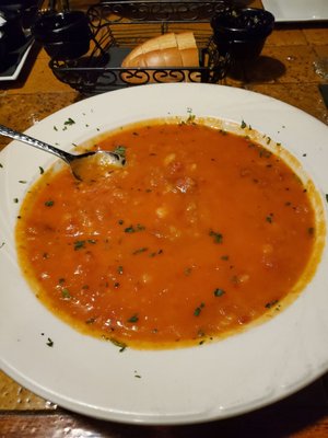 Tomato and potato soup