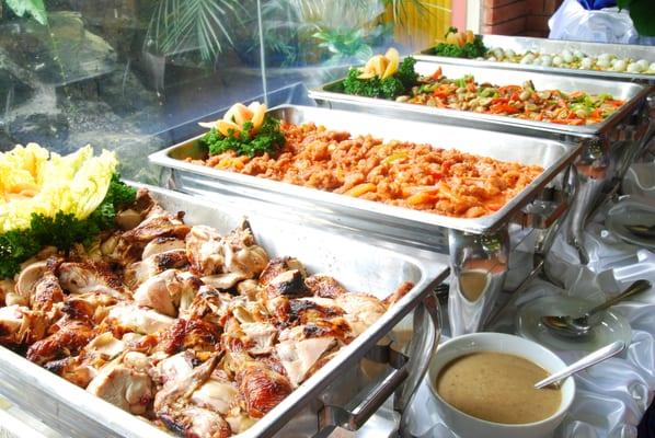 Buffet style catering for your upcoming event