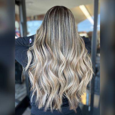 Honey Ombre balayage