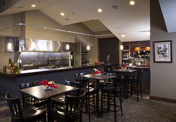 Open Kitchen concept for you to watch our chefs prepare their great dishes!