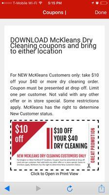 Great deals for First Time customers!:) (Print coupons on website)