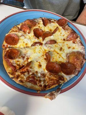 Pepperoni pizza