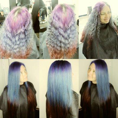 Fashion color melt