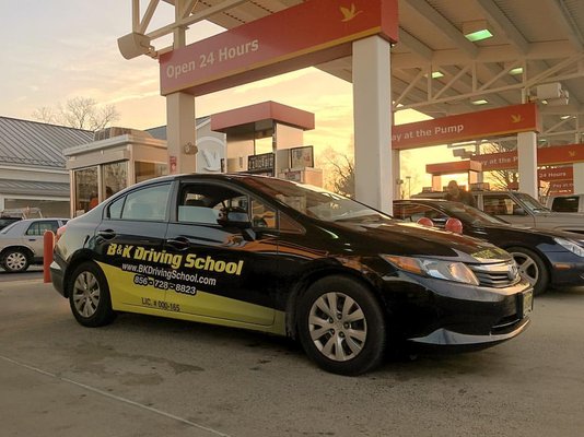 We do it all with the students, how to interact with fuel service attendants, what to ask for, and how to fill up when you're out of State