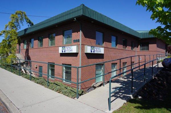 Photo of the exterior building at Aging & Long Term Care.