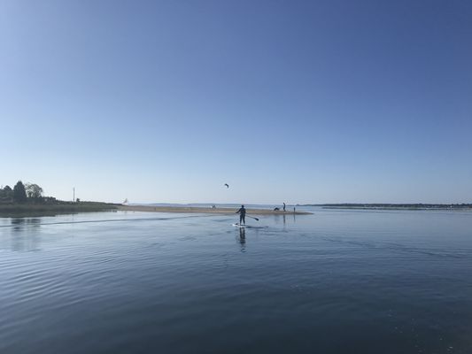 Paddling in our backyard!