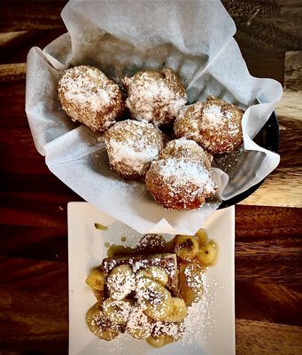 Beignets & Banana Bread Pudding