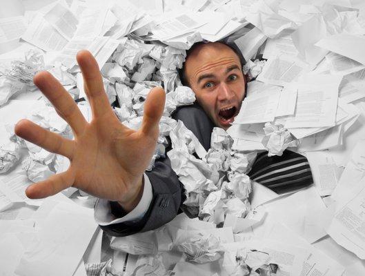 Drowning in paper files? Let us help you save frustration, time, and money!