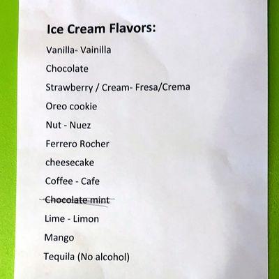 11 Ice Cream Flavors