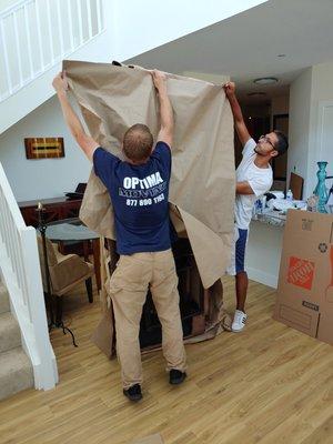 Residential Movers - Optima Moving - Office, Piano Movers Alexandria VA