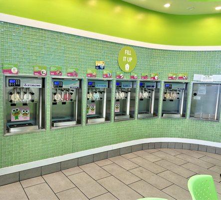 All the froyo flavors