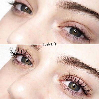 Before & After Lash Lift - Lasts 6-8 weeks