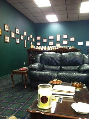 Pipe tobacco area