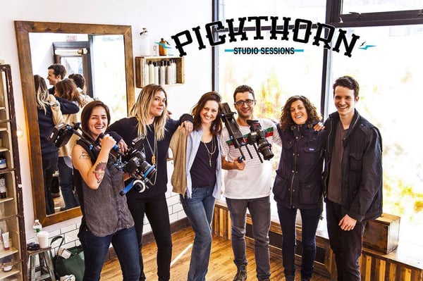 Amazing shoot with the girls from Picthorn and the Band "Young Tides"