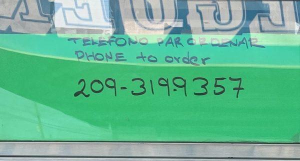 Phone number.