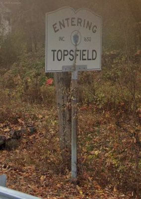 Entering Topsfield on U.S. 1 from Ipswich.