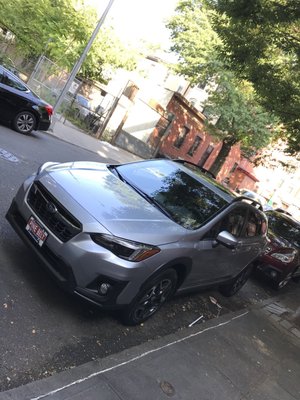 My new 2018 Subaru Crosstrek Limited. LOVE at first drive.