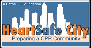 GatorCPR has a non-profit called HeartSafe City Foundation whereby we raise money for AED grants for AEDs to be placed in our...