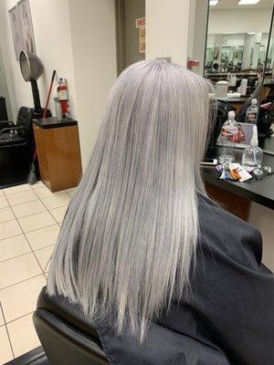 Martha did my hair platinum today and I love it. Martha is great with colors and all aspects of hair styling...thank you Martha!!!!