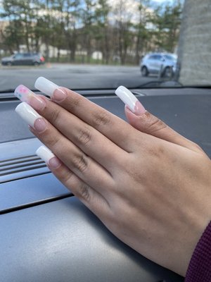 Awful nail job