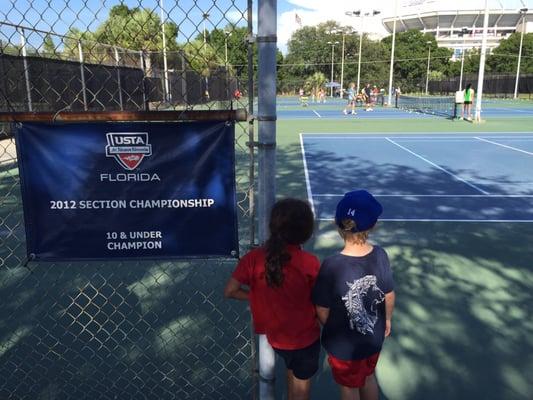 Future tennis stars