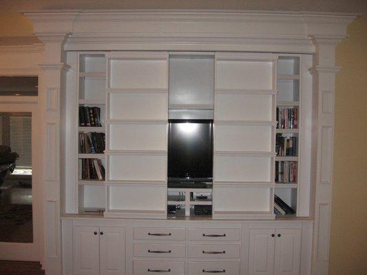 Custom Built In Entertainment Center