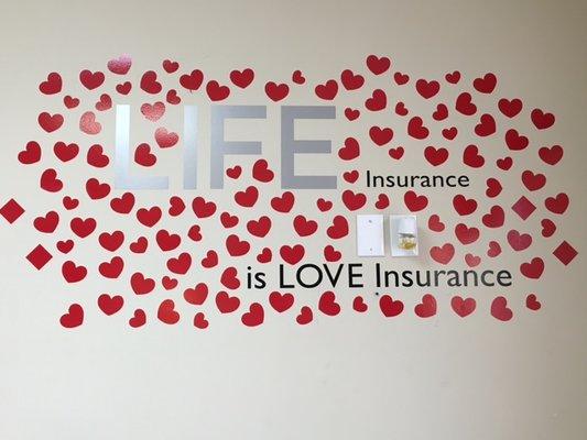 Who do you need "LOVE" insurance for?