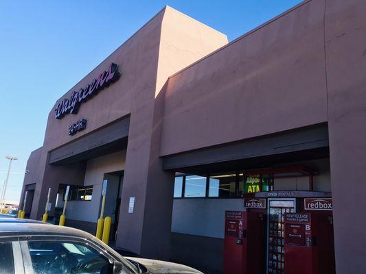 Walgreens has redbox at the entrance! Yay!