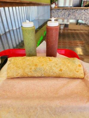 Machaca Burrito