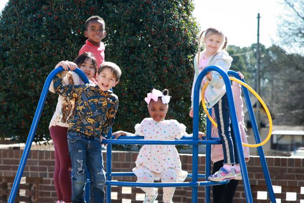 Carlisle-Foster's Grove Elementary Students Enjoying Recess