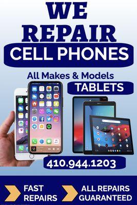 Cracked screen? Our Baltimore techs fix phones fast!  #PhoneRepair #Baltimore