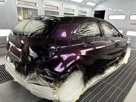 We take pride in our ability to transform vehicles with precision and artistry through our painting services.