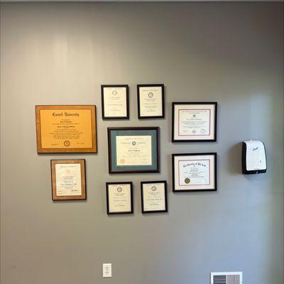 Certifications and credentials