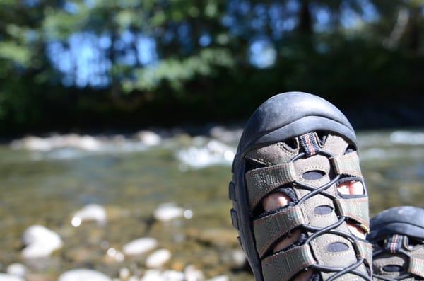 Ahhhh...  Life is Good! @ Bogachiel River