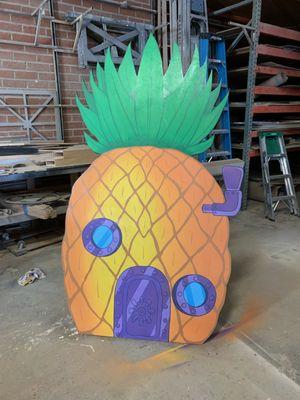 Spongebob the Musical Set decoration, hand painted by our crew!