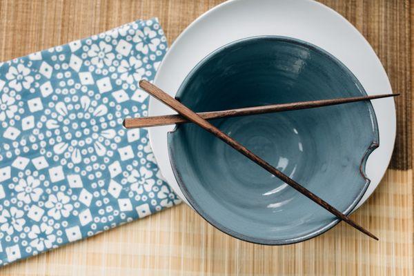 Handcrafted serveware + table linens