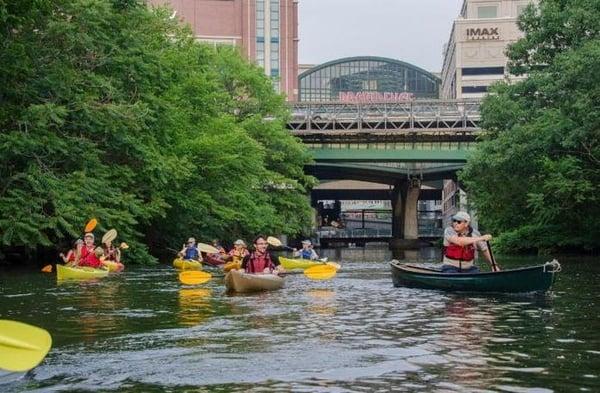 On the Woonasquatucket River