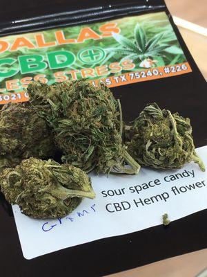 Sativa hemp flower 3.5 grams