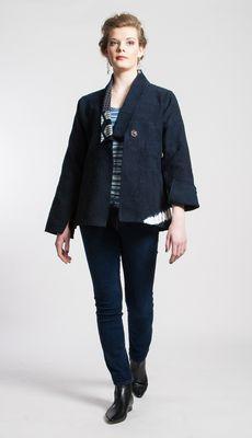 Mattelasse Shibori Arch Jacket (hip length)