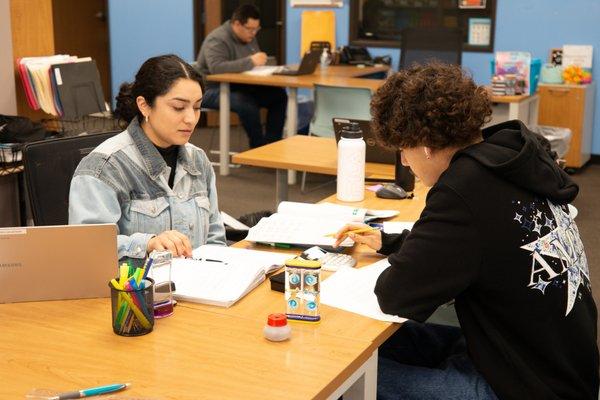 Students get the extra support they need by working one-on-one with highly qualified, passionate teachers and advisors.