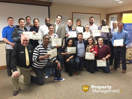 We're so proud of this great group of new Property Management Inc. Franchise Owners!